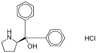 α,α-(Diphenyl-d10)-D-prolinol Hydrochloride Structure