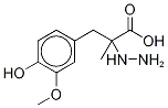 α-Hydrazino-4-hydroxy-3-Methoxy-α-MethylhydrocinnaMic Acid-d5 구조식 이미지