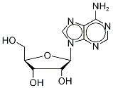 Adenosine-5',5''-d2 구조식 이미지