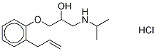 Alprenlol Hydrochloride-d7 Structure