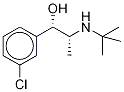 RAC ERYTHRO DIHYDROBUPROPION-D9 Structure