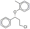 (R)-3-Chloro-1-phenyl-1-(2-methylphenoxy-d7)propane Structure