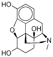 (5a)-4,5-Epoxy-17-methylmorphinan-3,6,14-triol-d3 Structure