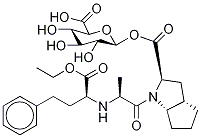 Ramipril-d5 Acyl--D-glucuronide Structure