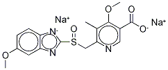 Omeprazole-d3 Acid Disodium Salt 구조식 이미지