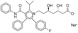 10-trans-Atorvastatin (Atorvastatin Impurity AT10)
((3S,5R)-Atorvastatin Sodium Salt) 구조식 이미지