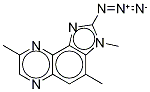 2-Azido-3,4,8-trimethyl-3H-imidazo[4,5-f]quinoxaline-d3 구조식 이미지