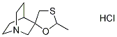 Cevimeline-d4 Hydrochloride Salt Structure