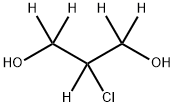 2-Chloro-1,3-propanediol-d5 (Major) 구조식 이미지