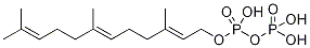 Farnesyl Pyrophosphate-d3 Triammonium Salt Structure