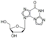 N2,3-Etheno-2'-deoxy Guanosine-d3 구조식 이미지