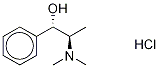 rac-Methyl Ephedrine-d3 Hydrochloride 구조식 이미지