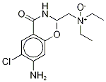 Metoclopramide-d3 N-Oxide 구조식 이미지