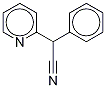 α-Phenyl-α-(2-pyridyl)acetonitrile-d4 구조식 이미지