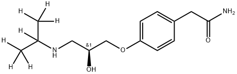 (S)-Atenolol-d7 Structure