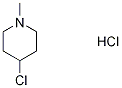 4-Chloro-1-Methylpiperidine-d4 Hydrochloride Structure
