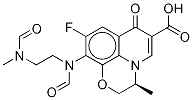 N,N'-Desethylene-N,N'-diforMyl Levofloxacin-d3 구조식 이미지