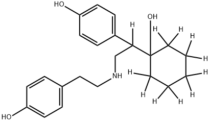 rac N,N-DidesMethyl-N-(4-hydroxyphenethyl)-O-desMethyl Venlafaxine-d11 Structure