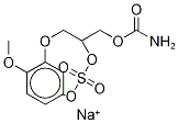 MethocarbaMol-O-sulfate-d5 SodiuM Salt 구조식 이미지