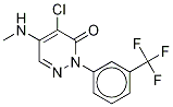 Norflurazon-13C,d3 구조식 이미지