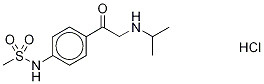 Oxo Sotalol-d6 Hydrochloride 구조식 이미지