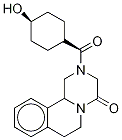 cis-Hydroxy Praziquantel-d5 Structure