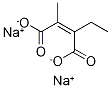 (Z)-2-Ethyl-3-MethylMaleic Acid-d3 DisodiuM Salt 구조식 이미지