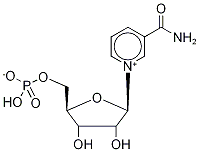 β-NicotinaMide Mononucleotide-13C5 Structure