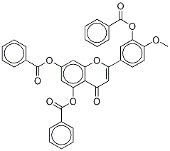 DiosMetin Tri-O-benzoyl Structure