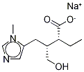 1,2-Seco-3-isopilocarpin-2-oic Acid-d3 SodiuM Salt 구조식 이미지