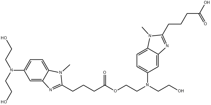 Bendamustine Deschloro Dimer Impurity Structure