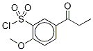 1-(3'-CHLOROSULFONYL-4'-METHOXYPHENYL)-1-PROPANONE-METHYL-D3 Structure