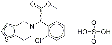 RAC CLOPIDOGREL-D4 HYDROGEN SULFATE Structure