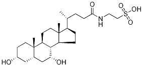 Taurochenodeoxycholic-2,2,4,4-D4 Acid Structure
