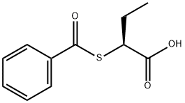 (S)-2-Benzoylthiobutyric Acid Structure