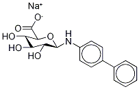 4-Aminobiphenyl-d5 β-D-Glucuronide Sodium Salt 구조식 이미지