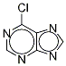 6-Chloropurine-13C2,15N 구조식 이미지