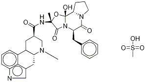 Dihydro Ergotamine-13C,d3 Mesylate Structure