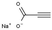 Propiolic Acid-13C3 Sodium Salt 구조식 이미지