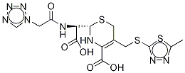 Cefazolin 1,3-Thiazine Impurity (Mixture of Diastereomers) 구조식 이미지