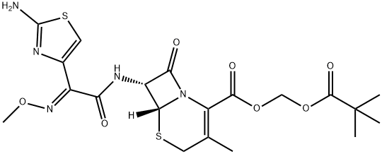 (E)-Cefetamet Pivoxil Structure