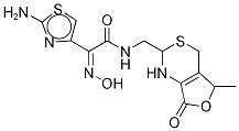 (Z)-2-(2-AMinothiazol-4-yl)-2-(hydroxyiMino)-N-{[(2RS,5RS)-5-Methyl-7-oxo-2,4,5,7-tetrahydro-1H-furo[3,4-d][1,3]thiazin-2-yl]Methyl}acetaMide
(Mixture of 2 DiastereoMers) 구조식 이미지