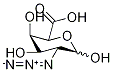 2-Azido-2-deoxy-D-galacturonic Acid 구조식 이미지