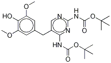 4-DeMethyl N,N'-Bis-Boc-TriMethopriM 구조식 이미지