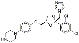 Deacetyl Ketoconazole-d8 Structure