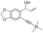 6-[2(TriMethylsilyl)-1-ethynyl]-1,3-benzodioxole-5-vinylMethanol Structure