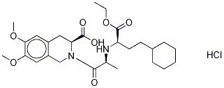 Moexipril Cyclohexyl Analogue Hydrochloride 구조식 이미지