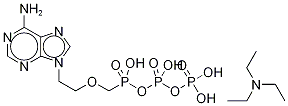 Adefovir Diphosphate TriethylaMine Salt 구조식 이미지