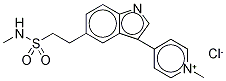 1-Methyl-4-[5-(2-MethylsulfaMoylethyl)-1H-indol-3-yl]pyridiniuM Chloride
(Naratriptan IMpurity) 구조식 이미지
