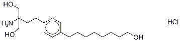 ω-Hydroxy FTY720 Hydrochloride Structure